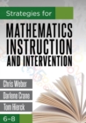 Image for Strategies for Mathematics Instruction and Intervention, 6-8