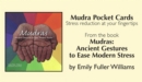 Image for Mudra Pocket Cards : Stress Reduction at Your Fingertips