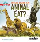 Image for What Does an Animal Eat?