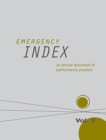 Image for Emergency Index 2013: Volume 3