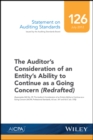 Image for Statement on auditing standardsNumber 126,: The auditor&#39;s consideration of an entity&#39;s ability to continue as a going concern