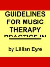 Image for Guidelines for music therapy practice in mental health
