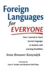 Image for Foreign Languages for Everyone