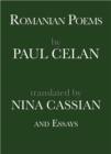Image for Romanian Poems by Paul Celan and Essays