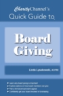 Image for CharityChannel&#39;s Quick Guide to Board Giving