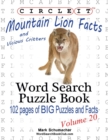 Image for Circle It, Mountain Lion and Vicious Critters Facts, Word Search, Puzzle Book