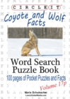 Image for Circle It, Coyote and Wolf Facts, Pocket Size, Word Search, Puzzle Book
