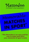 Image for Memodoo Memorable Matches in Sport