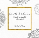 Image for Hearts and Flowers : A Pen and Ink Mandala Coloring Book