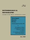 Image for Meteorological Research Reviews: Summaries of Progress from 1951 to 1955. Physics of the Upper Atmosphere.
