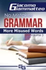 Image for More Misused Words : No Mistakes Grammar, Volume III