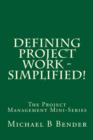 Image for Defining Project Work - Simplified!