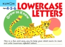 Image for Grow to Know: Lowercase Letters (Ages 4 5 6)