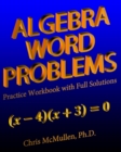 Image for Algebra Word Problems Practice Workbook with Full Solutions