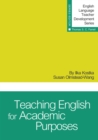Image for Teaching English for Academic Purposes