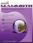 Image for Math Mammoth Grade 7 Answer Keys