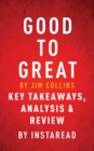 Image for Good to Great by Jim Collins - Key Takeaways, Analysis &amp; Review