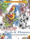 Image for Adult Coloring Book : Birds and Flowers: Stress Relieving Patterns