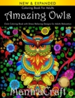 Image for Coloring Book for Adults : Amazing Owls: Owls Coloring Book with Stress Relieving Designs for Adults Relaxation: (MantraCraft Coloring Books)