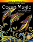 Image for Coloring Book For Adults : Ocean Magic: Stress Relieving Ocean Designs for Adults Relaxation