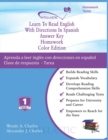 Image for Learn To Read English With Directions In Spanish Answer Key Homework : Color Edition