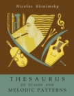 Image for Thesaurus of Scales and Melodic Patterns