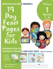 Image for 19 Day Feast Pages for Kids - Volume 1 / Book 1 : Introduction to the Baha&#39;i Months and Holy Days (Months 1 - 4)