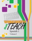 Image for Worksheets that Teach: Spanish 1, Volume I