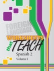 Image for Worksheets that Teach: Spanish 2, Volume I