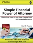Image for Simple Financial Power of Attorney