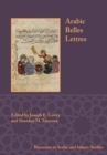 Image for Arabic Belles Lettres