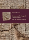 Image for Sargonic and Pre-Sargonic Cuneiform Texts in the Yale Babylonian Collection