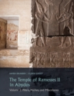 Image for Temple of Ramesses II in Abydos. Volume 2: Pillars, Niches, and Miscellanea : Volume 2,