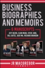 Image for Business Biographies and Memoirs : 6 Manuscripts: Jeff Bezos, Elon Musk, Steve Jobs, Bill Gates, Jack Ma, Richard Branson