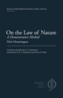 Image for On the Law of Nature