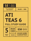 Image for Ati Teas 6 Full Study Guide 1st Edition : Complete Subject Review, Online Video Lessons, 5 Full Practice Tests Online + Book, 850 Realistic Questions, Plus 400 Online Flashcards