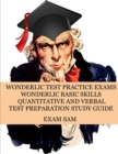 Image for Wonderlic Test Practice Exams : Wonderlic Basic Skills Quantitative and Verbal Test Preparation Study Guide with 380 Questions and Answers