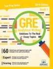 Image for GRE Analytical Writing : Solutions to the Real Essay Topics - Book 1 Edition 2018