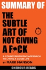Image for Summary Of The Subtle Art of Not Giving a F*ck