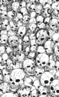 Image for Gathering of Skulls Sketchbook - Black and White