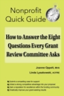 Image for How to Answer the Eight Questions Every Grant Review Committee Asks