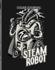 Image for Steam Robot Cigar Journal : Aficionado - Cigar Bar Gift - Cigarette Notebook - Humidor - Rolled Bundle - Flavors - Strength - Cigar Band - Stogies and Mash - Earthy