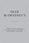 Image for DEAR MCSWEENEYS