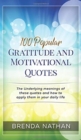 Image for 100 Popular Gratitude and Motivational Quotes