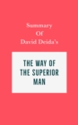 Image for Summary of David Deida&#39;s The Way of the Superior Man