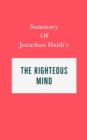 Image for Summary of Jonathan Haidt&#39;s The Righteous Mind