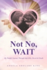 Image for Not No, WAIT : My Painful Journey Through Infertility, Deceit &amp; Death