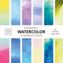 Image for Wonderful Watercolor Scrapbook Paper : 8x8 Designer Patterns for Decorative Art, DIY Projects, Homemade Crafts, Cool Art Ideas