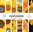 Image for Sensational Sunflowers Scrapbook Paper : 8x8 Designer Floral Patterns for Decorative Art, DIY Projects, Homemade Crafts, Cool Art Designs