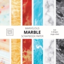 Image for Marvelous Marble Scrapbook Paper : 8x8 Designer Marble Background Patterns for Decorative Art, DIY Projects, Homemade Crafts, Cool Art Ideas